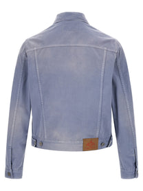 PRADA Blouson Gabardine Blue
