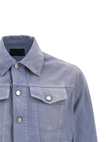 PRADA Blouson Gabardine Blue