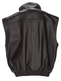 Balenciaga Women's Blouson in Pelle Morbida Brown