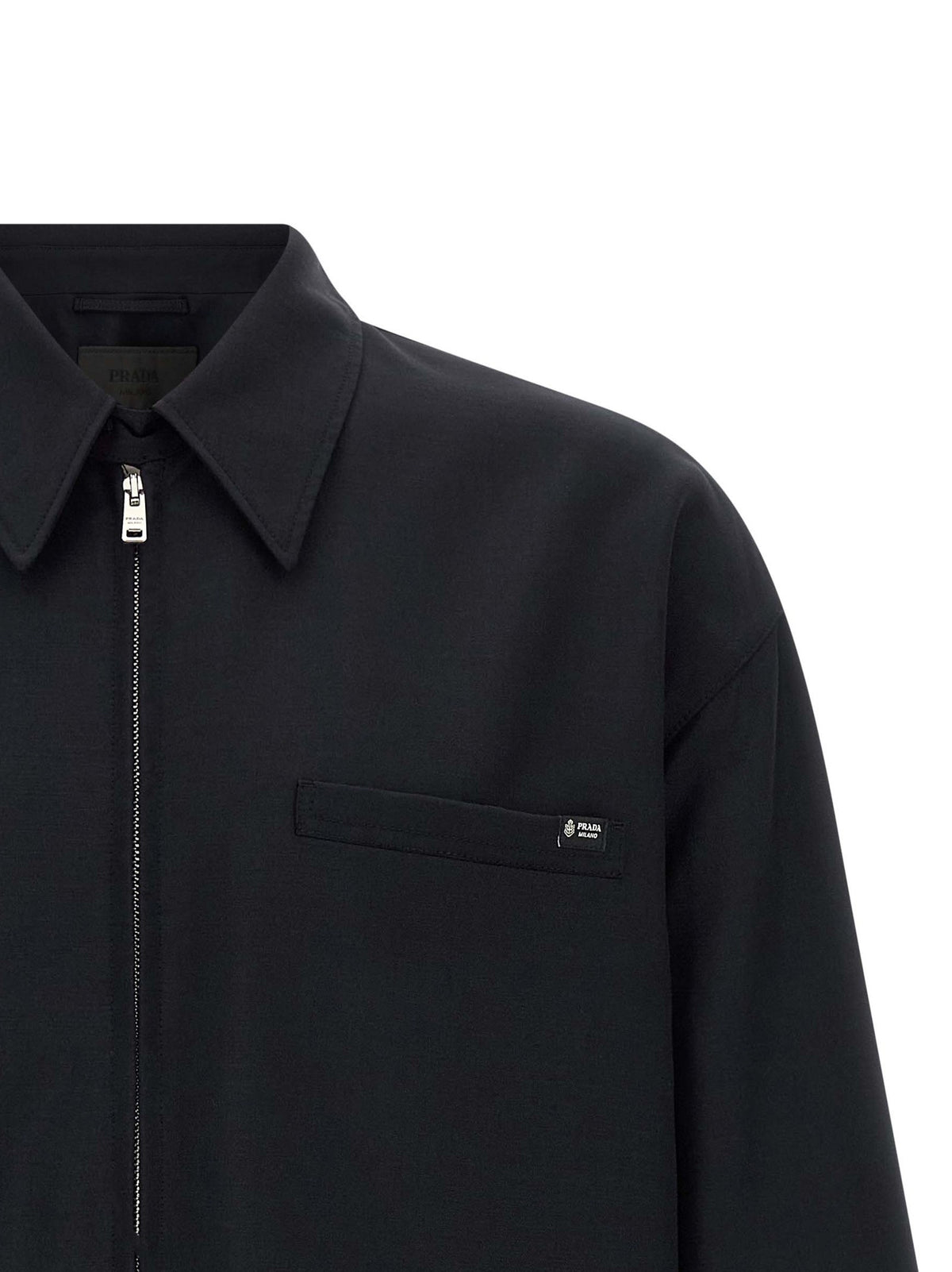 PRADA Blouson Light Mohair Blue