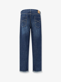 Brunello Cucinelli Men's Blue Denim Jeans Blue