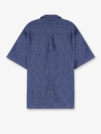 Loewe Men's Blue Denim Shirt Blue, view 2