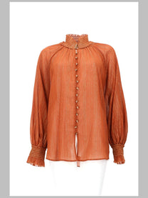 Zimmermann Women's Blusa Aster Orange