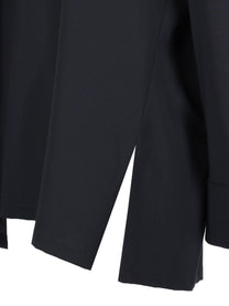 S MAX MARA Women's Blusa in Tela Di Pura Lana Blue