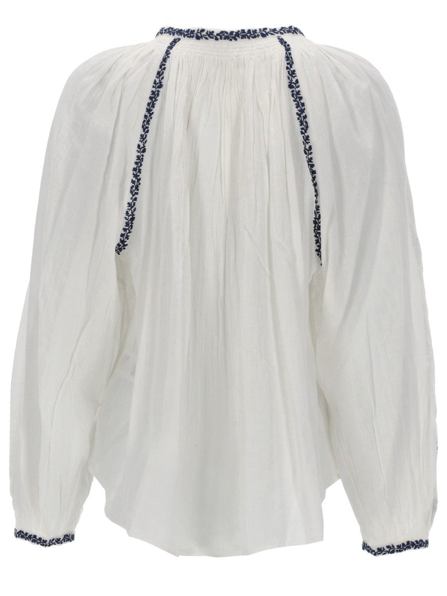 Isabel Marant Étoile Women's Blusa Lena White