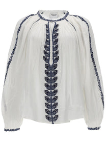 Isabel Marant Étoile Women's Blusa Lena White