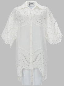 Charo Ruiz Women's Blusa Tao White