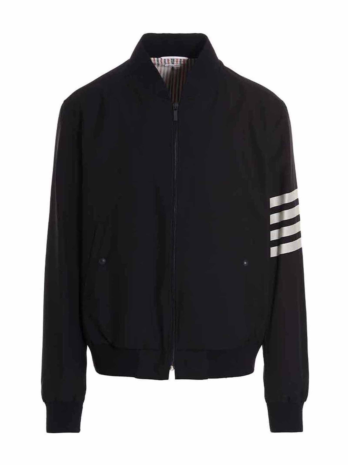 Thom Browne Bomber Bar Blue