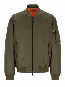 Balenciaga Men's Bomber in Nylon Green