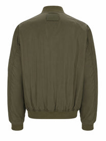 Balenciaga Men's Bomber in Nylon Green
