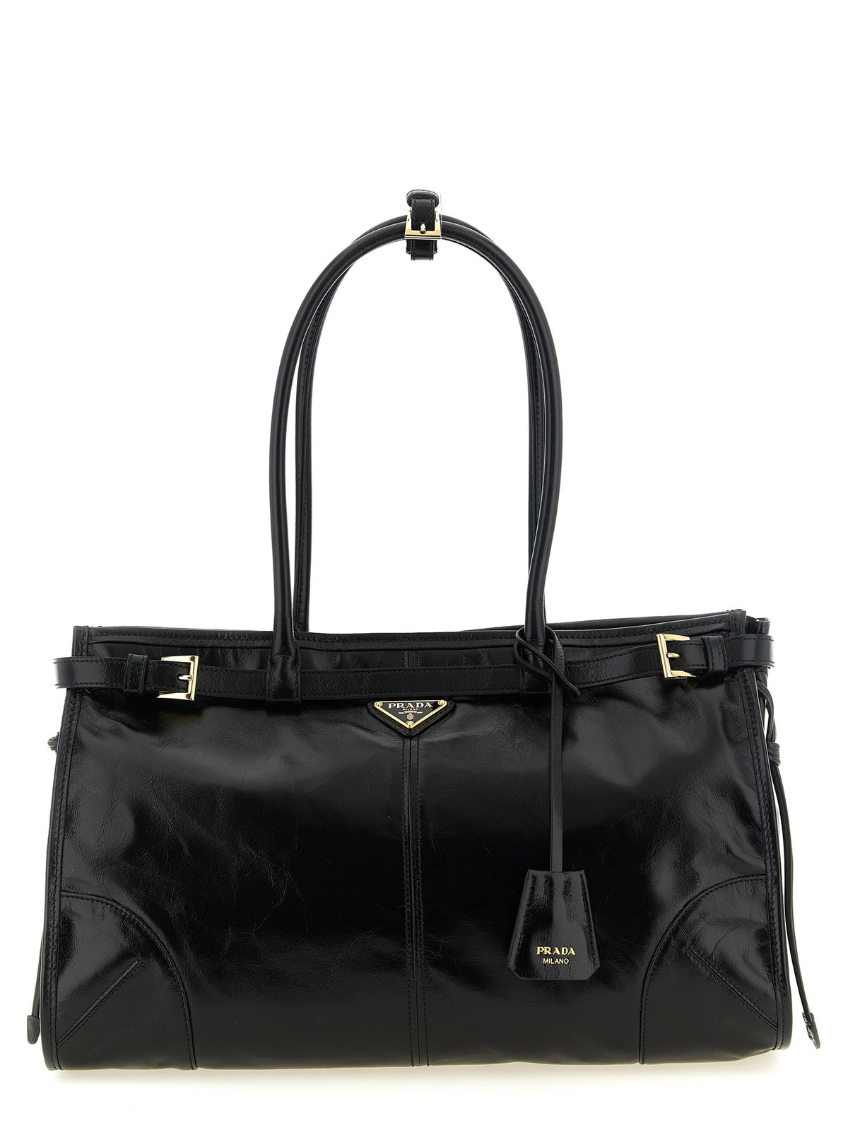 PRADA Bonnie Large Handbag Black