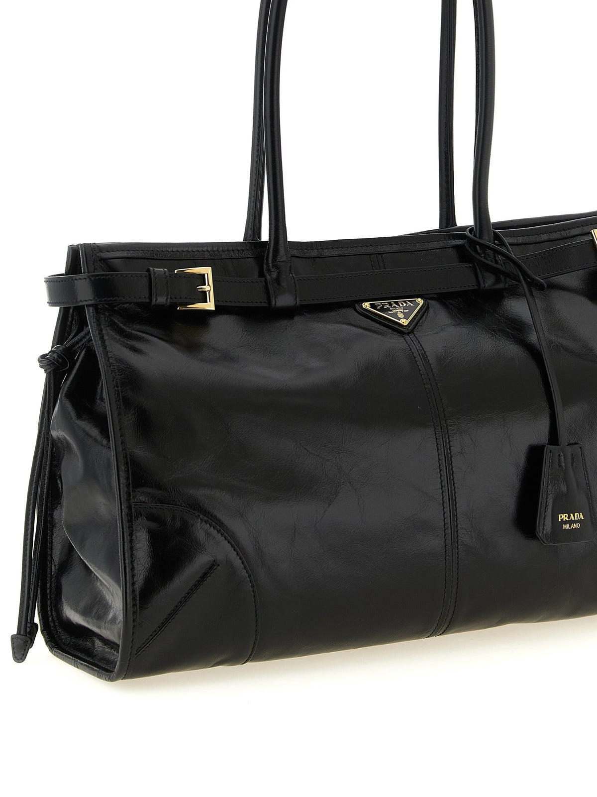 PRADA Bonnie Large Handbag Black