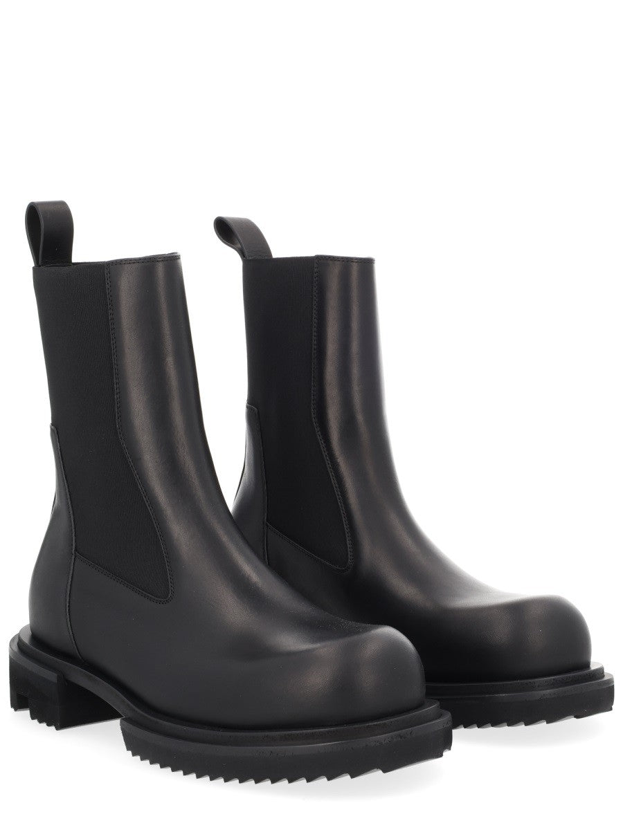 Rick Owens Women's Boot Beatle Gabe Black