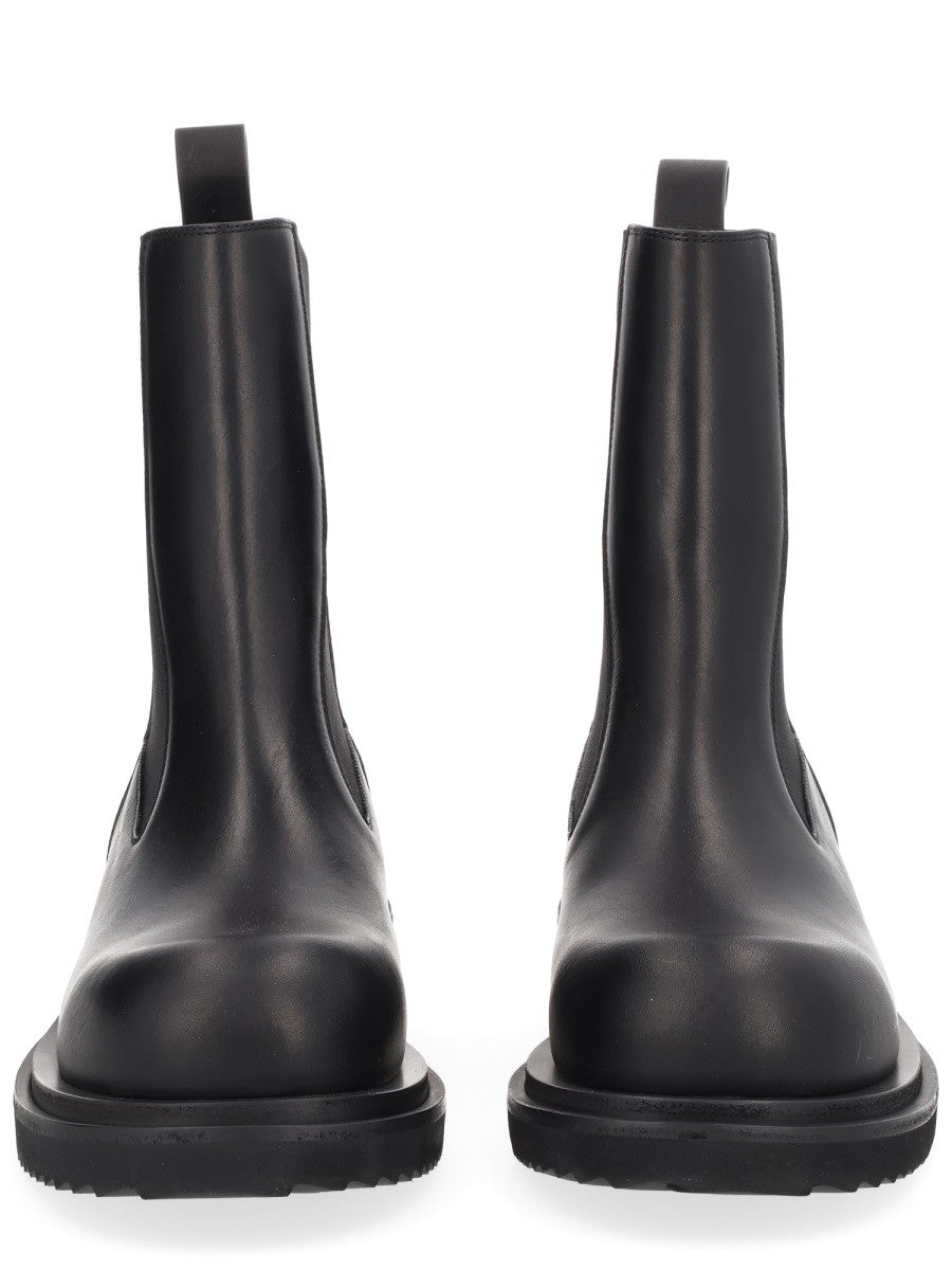 Rick Owens Women's Boot Beatle Gabe Black