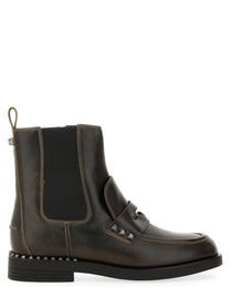 Ash Women's Boot Wings Studs Brown