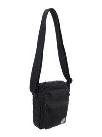 Stone Island Men's Borsa Tracolla in Nylon Metal Black