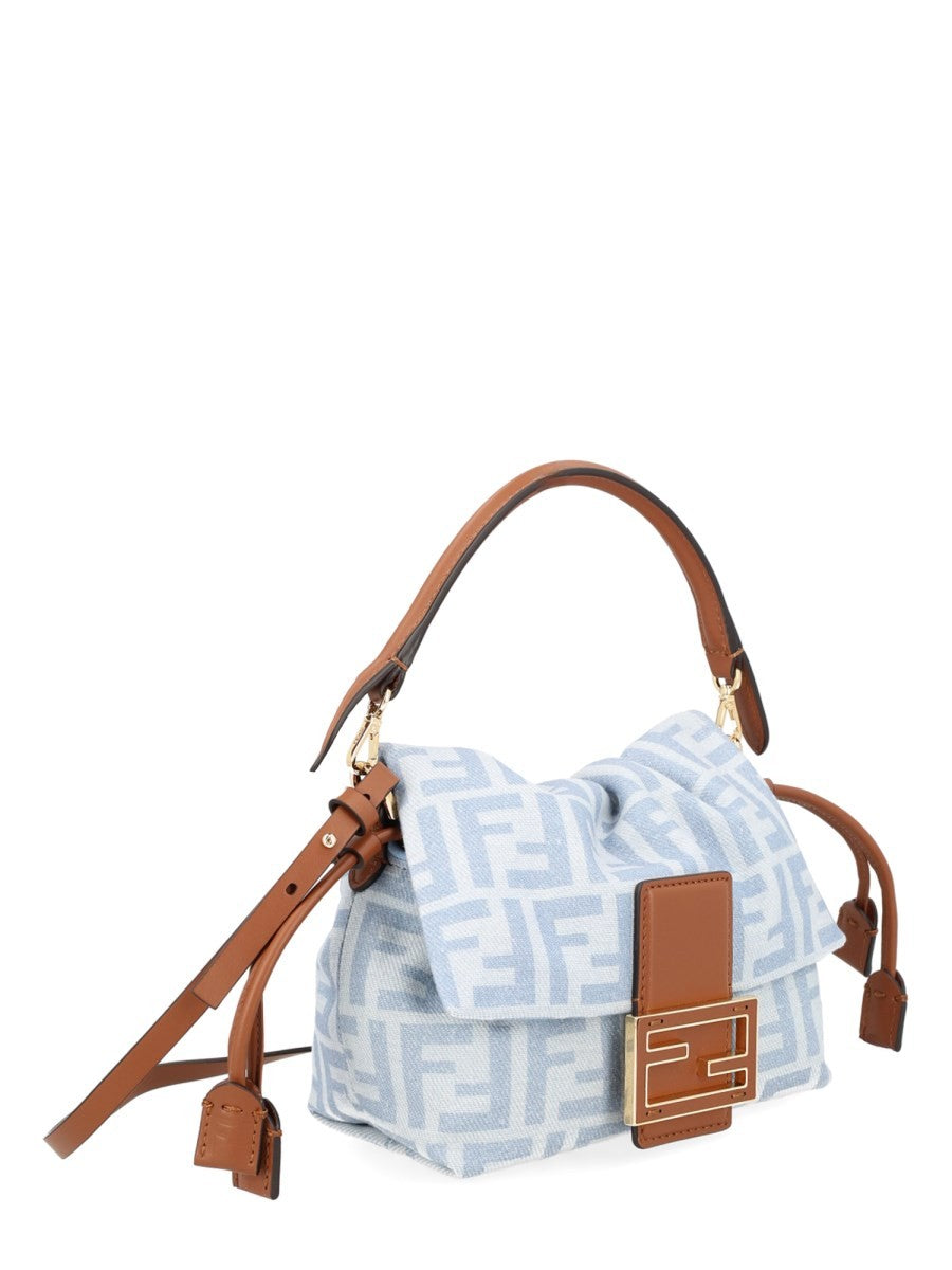 Fendi Women's Borsa Baguette Soft Small Blue