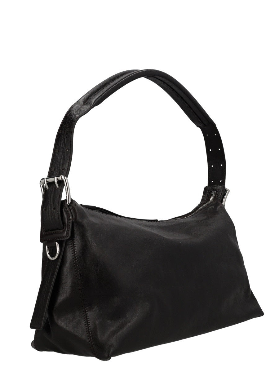 Lemaire Women's Belted Baguette Bag Brown, view 3
