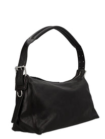Lemaire Women's Belted Baguette Bag Brown, view 3