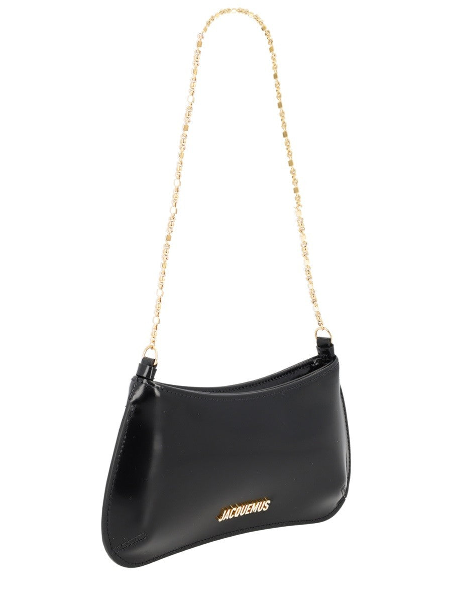 JACQUEMUS Women's Borsa Bisou Chaine Small Black