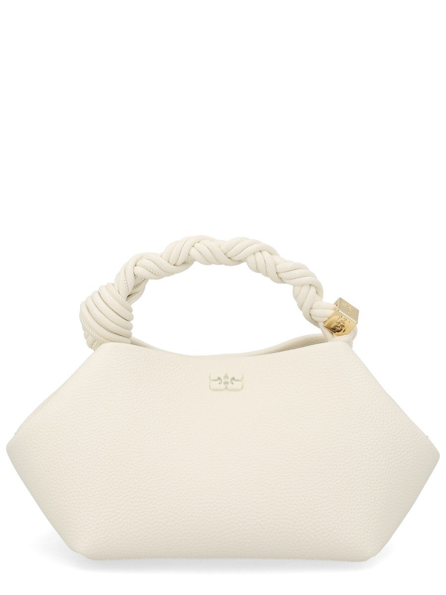 Ganni Women's Borsa Bou Small White