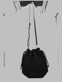 Vivienne Westwood Women's Borsa Bucket Con Coulisse Black