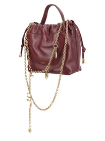 Chloé Women's Borsa Chloé Icons Con Catena Red