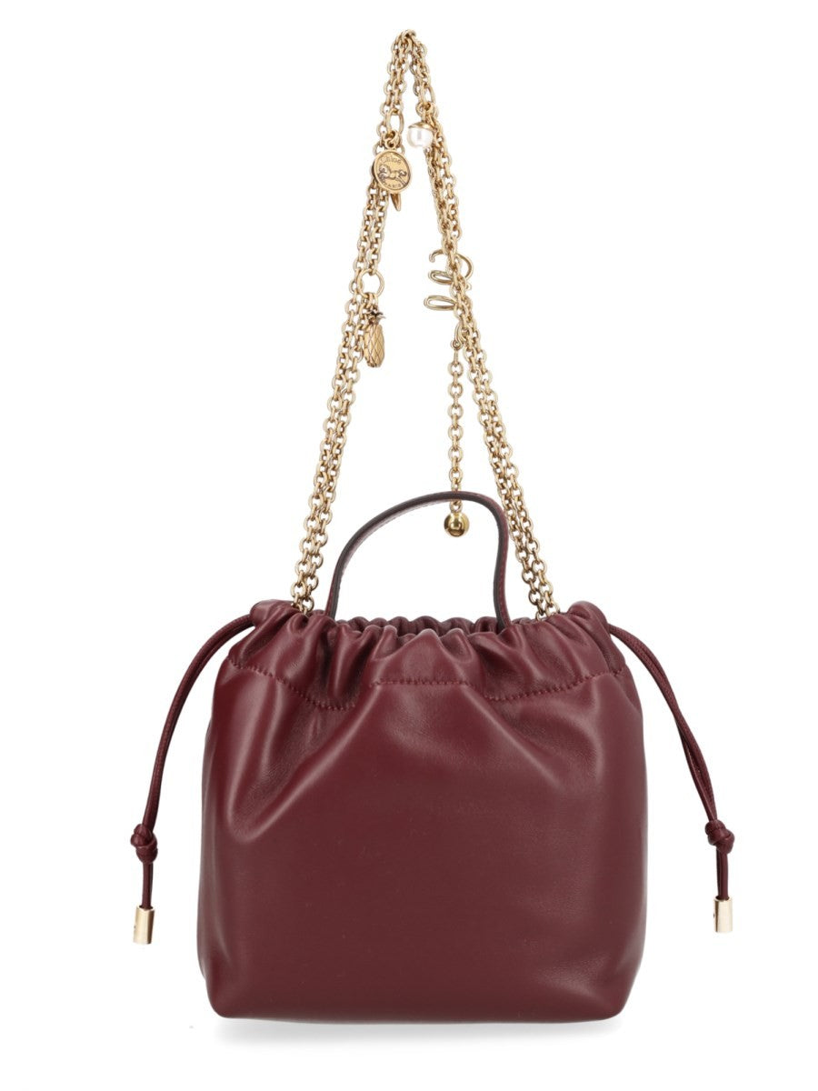 Chloé Women's Borsa Chloé Icons Con Catena Red