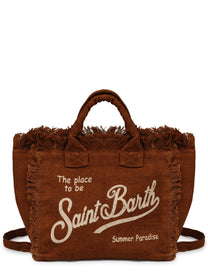 Mc2 Saint Barth Women's Borsa Colette in Lino Brown