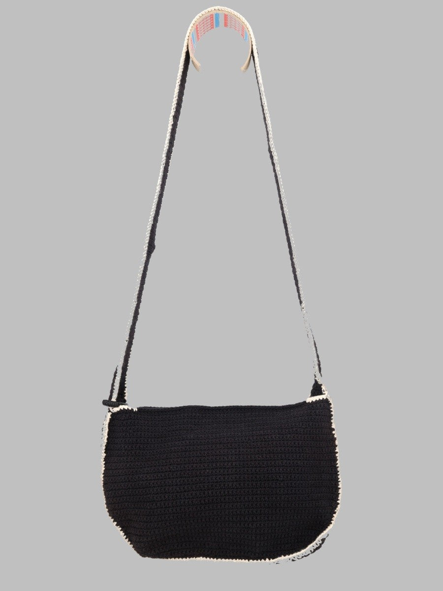 Vivienne Westwood Women's Borsa Crochet Lucky Halfmoon Black