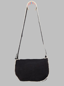 Vivienne Westwood Women's Borsa Crochet Lucky Halfmoon Black