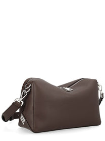 Fendi Men's Leather Fendi Lui Medium Bag Brown, view 3