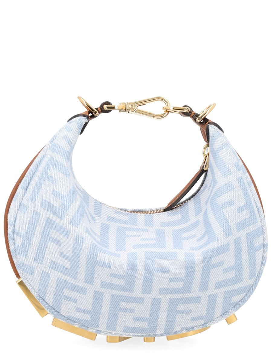 Fendi Women's Fendigraphy Mini Bag Blue