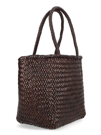 Dragon Diffusion Women's Borsa Grace Basket Small Brown