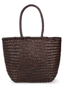 Dragon Diffusion Women's Borsa Grace Basket Small Brown