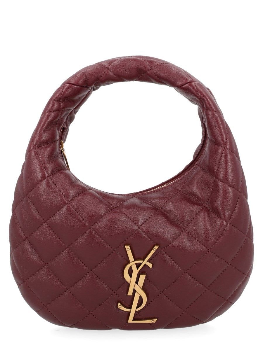 Saint Laurent Women's Borsa Icarino in Nappa Trapuntata Red