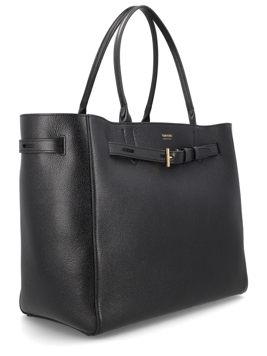 Tom Ford Women's Borsa in Pelle Black