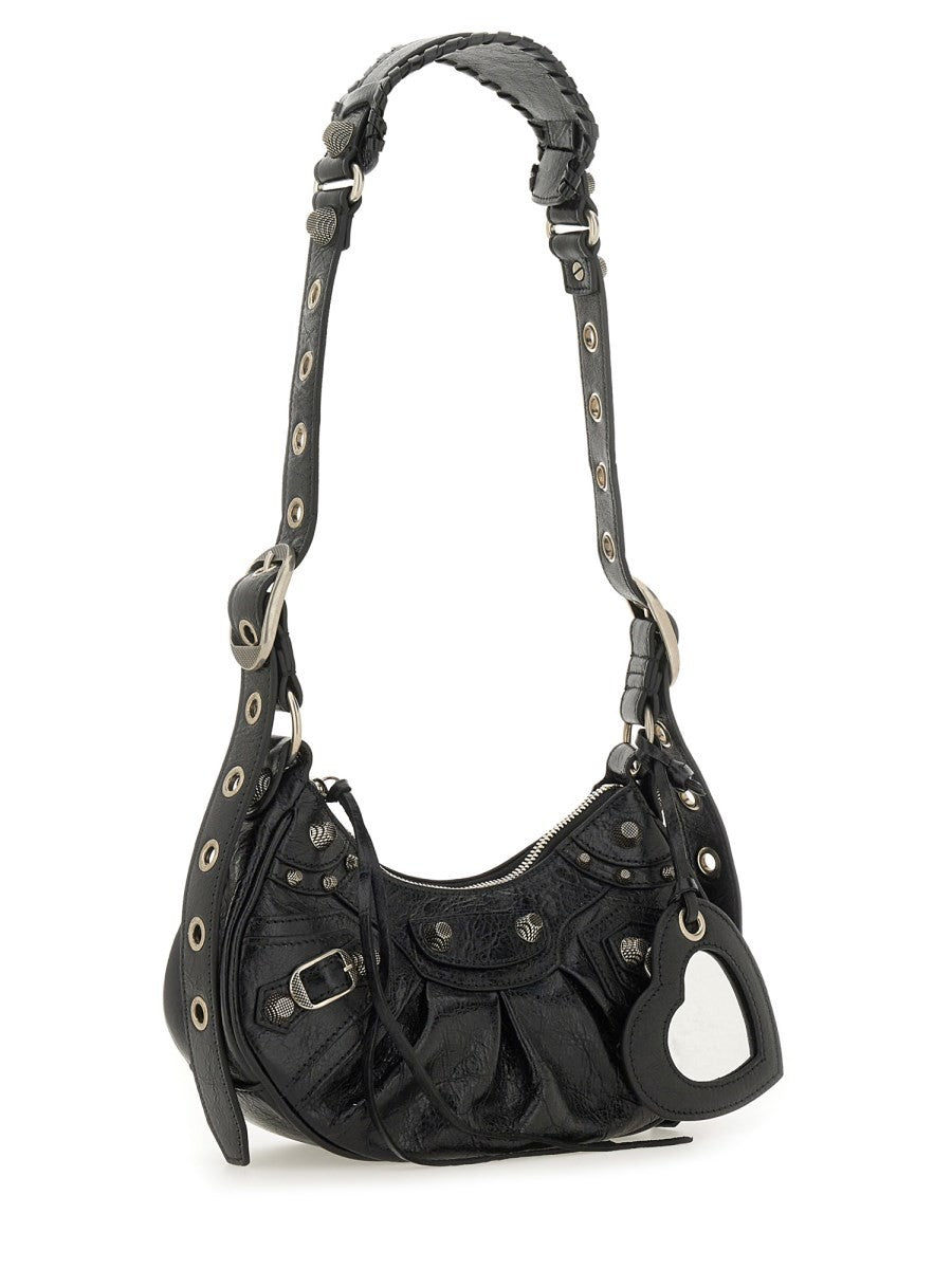 Balenciaga Women's LE Cagole Bag Black, view 3