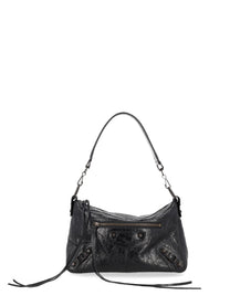 Balenciaga Men's Borsa LE City Moto Small Black