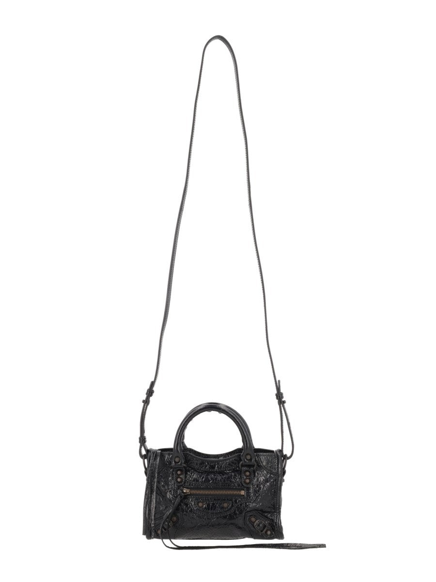 Balenciaga Women's Borsa LE City Nano Black