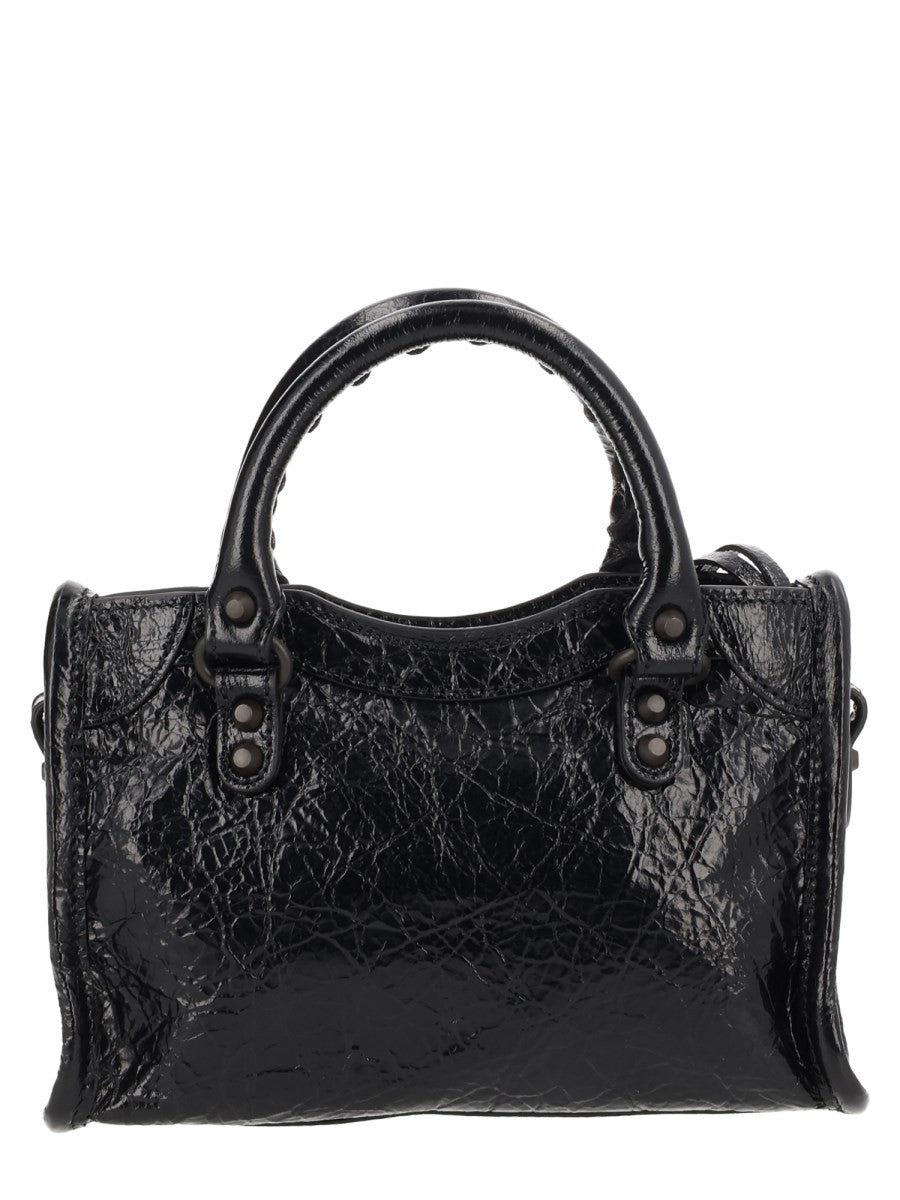 Balenciaga Women's Borsa LE City Nano Black