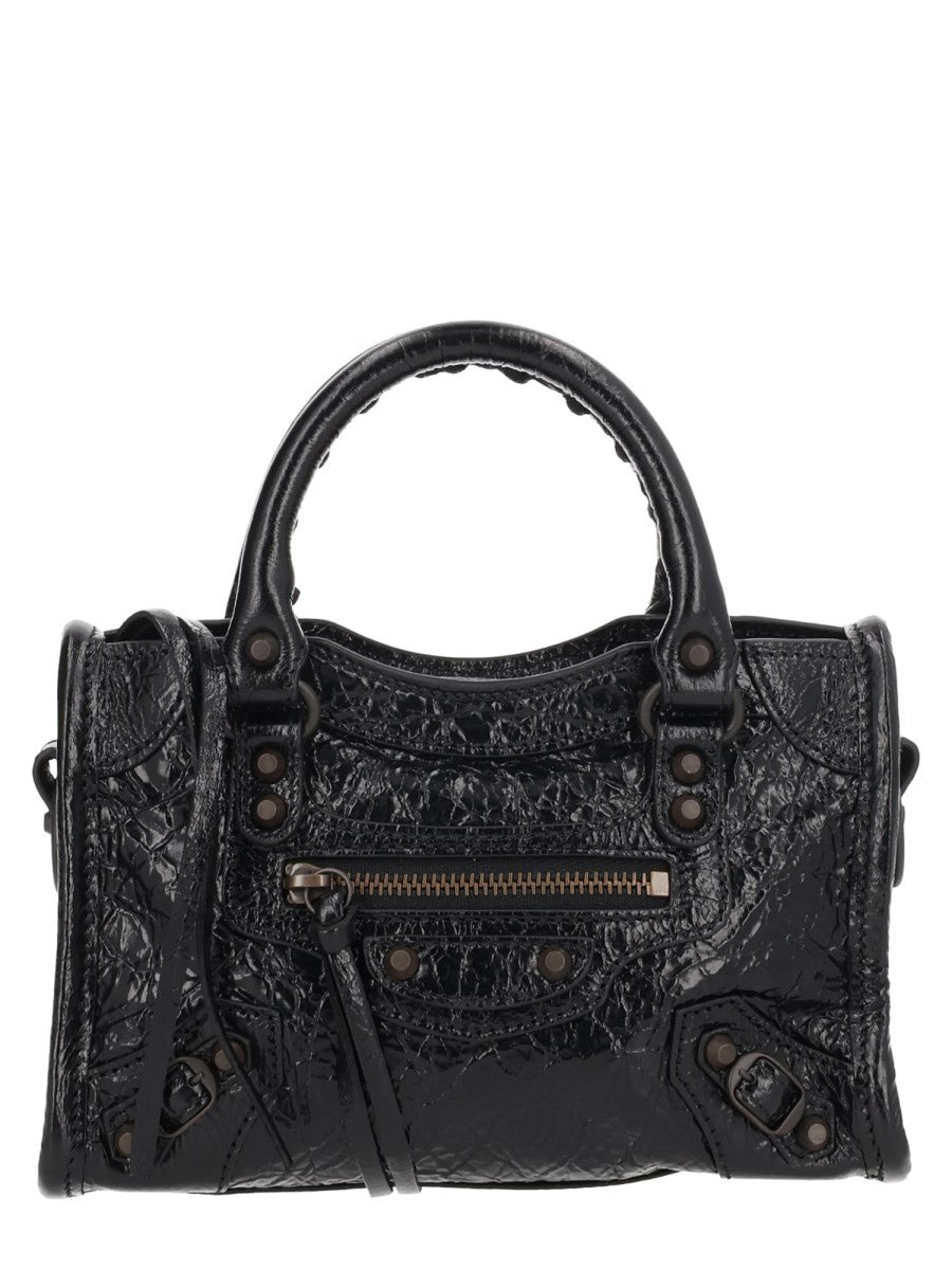 Balenciaga Women's Borsa LE City Nano Black