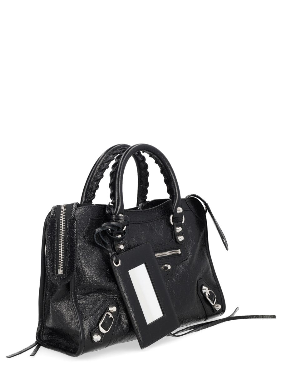 Balenciaga Women's Le City Small Bag Black, view 4