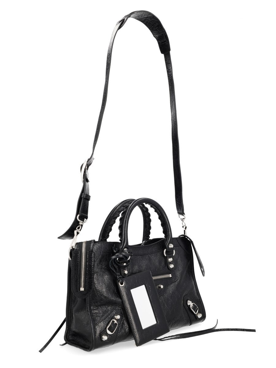 Balenciaga Women's Le City Small Bag Black, view 3
