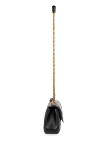 Saint Laurent Women's Borsa Loulou in Pelle Trapuntata Black