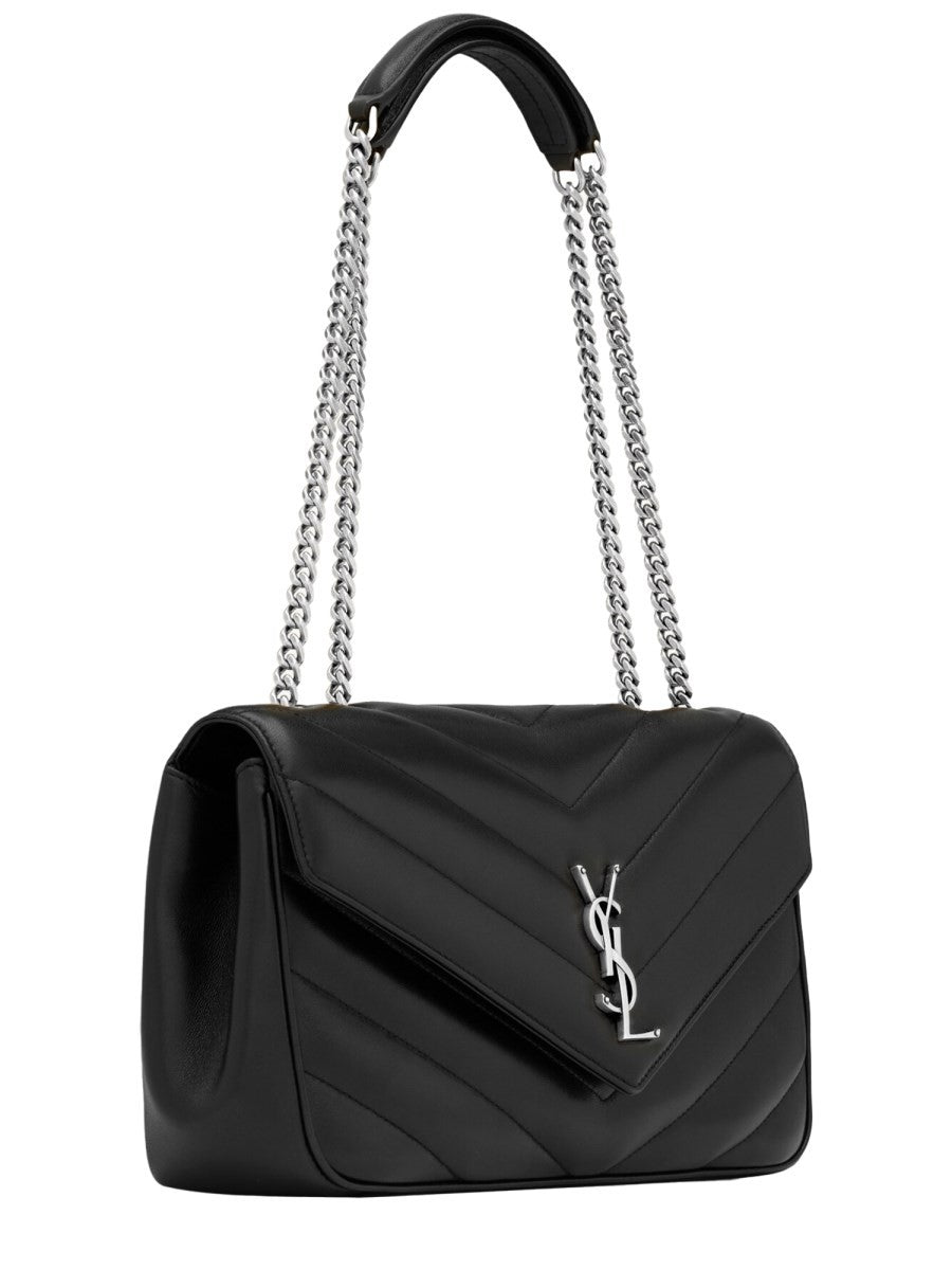Saint Laurent Women's Borsa Loulou Medium Black