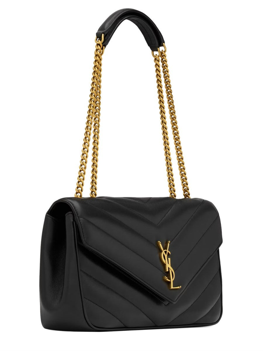 Saint Laurent Women's Borsa Loulou Medium Black