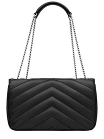 Saint Laurent Women's Borsa Loulou Medium Black