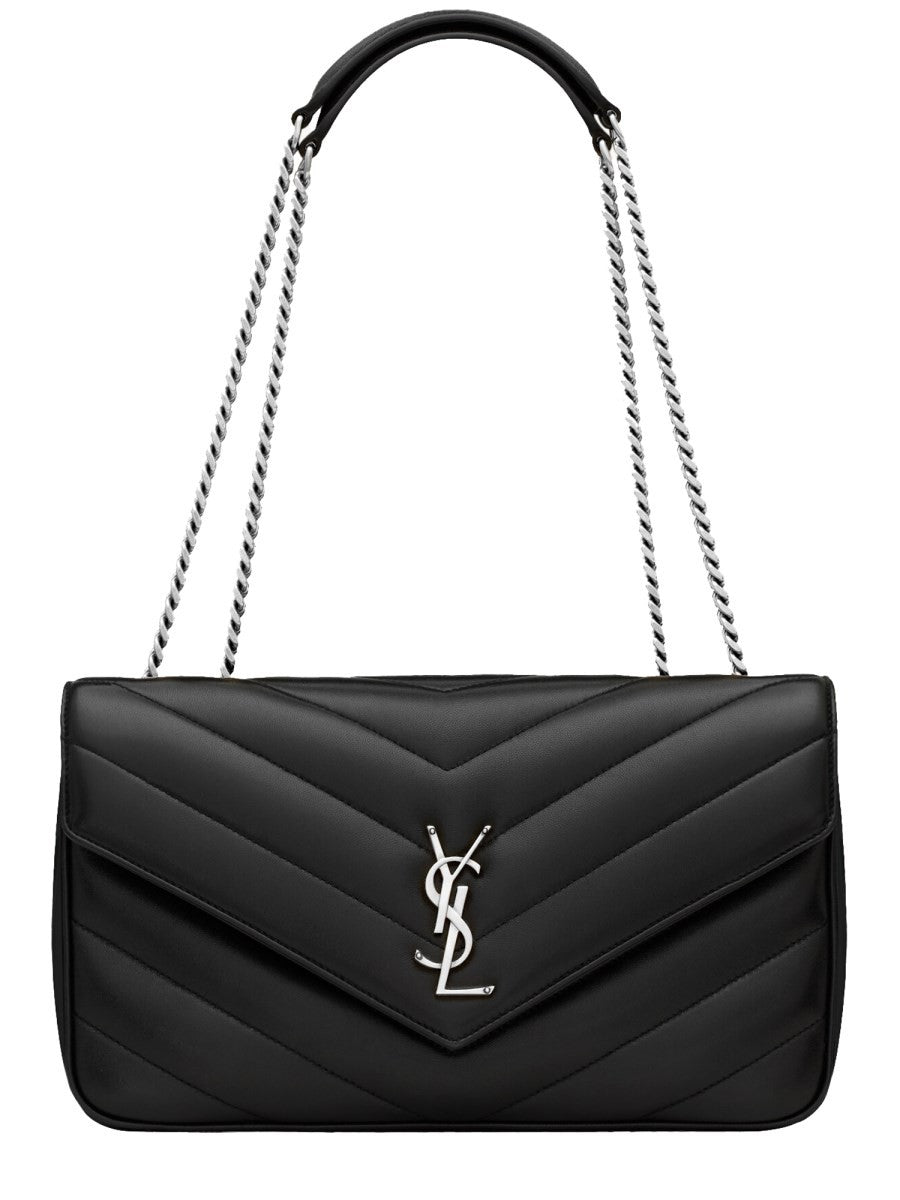 Saint Laurent Women's Borsa Loulou Medium Black