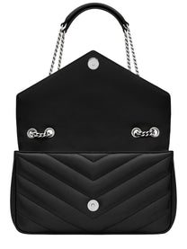 Saint Laurent Women's Borsa Loulou Medium Black